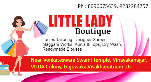 Little Lady Boutique Gajuwaka Ladies Tailoring Designer Sarees Maggam Works vizag Visakhapatnam,Gajuwaka In Visakhapatnam, Vizag