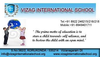 Vizag International School in visakhapatnam,Vizianagaram Dt In Visakhapatnam, Vizag