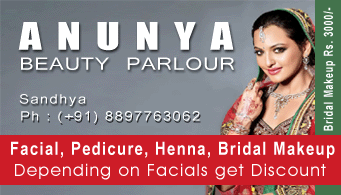 Anunya Beauty Parlour in vizag visakhapatnam,Gopalapatnam In Visakhapatnam, Vizag