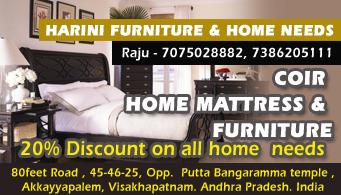 harini furniture home needs in vizag visakhapatnam,Akkayyapalem In Visakhapatnam, Vizag