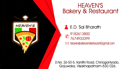Heavens Bakery and Restaurant Gajuwaka in Visakhapatnam Vizag,Gajuwaka In Visakhapatnam, Vizag