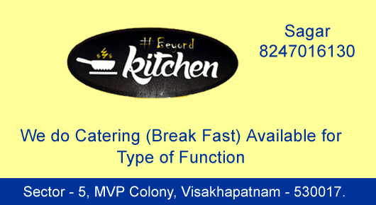 Beyend kitchen in Visakhapatnam Vizag,MVP Colony In Visakhapatnam, Vizag