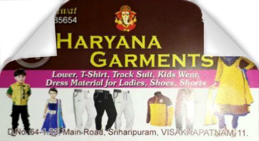 Haryana Garments in Visakhapatnam Vizag,Sriharipuram In Visakhapatnam, Vizag