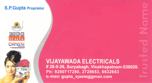Viayawada electricals suryabagh dealers contractors vizag visakhapatnm,suryabagh In Visakhapatnam, Vizag