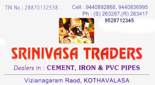 Srinivasa Traders in Kothavalasa Vizianagaram,kothavalasa In Visakhapatnam, Vizag