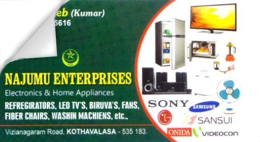 Najumu Enterprises in Kothavalasa Vizianagaram,kothavalasa In Visakhapatnam, Vizag