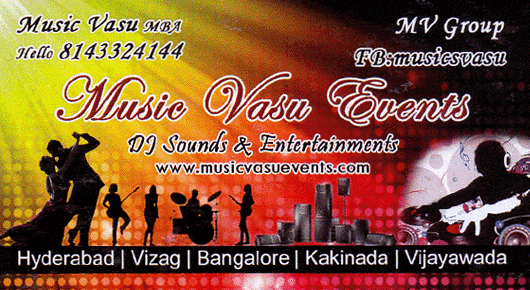 Music Vasu Events in Visakhapatnam Vizag,Srinagar In Visakhapatnam, Vizag