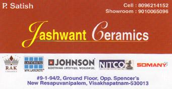 Iashwant  Ceramics in visakhapatnam,Resapuvanipalem In Visakhapatnam, Vizag