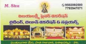 Vijaylakshmi Flower  Decorations in visakhapatnam,Old Gajuwaka In Visakhapatnam, Vizag
