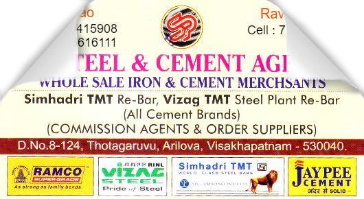 SP Steel and Cement Agency Dealers Arilova in Visakhapatnam Vizag,Arilova In Visakhapatnam, Vizag