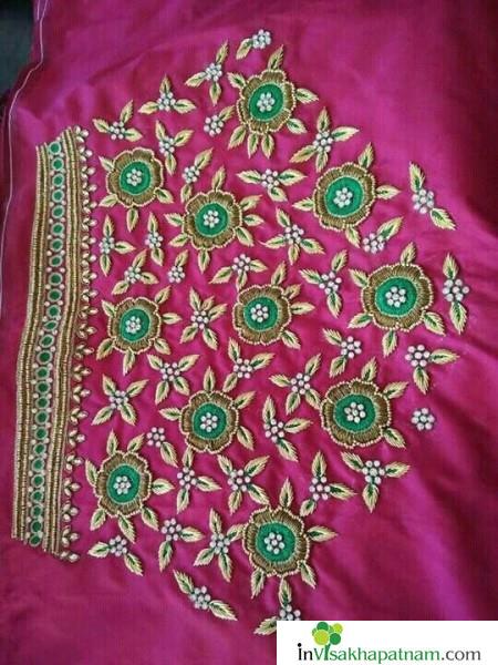 ayesha fashion boutique tailoring maggam work machine embroidery near suryabagh in visakhapatnam vizag