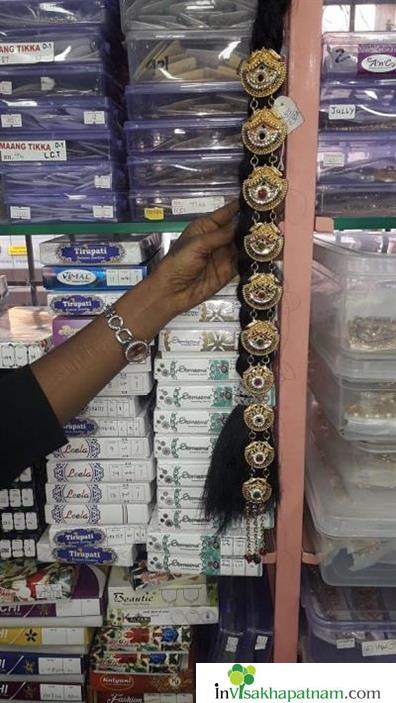 Vanalakshmi Enterprises Imitation Jewellery Cosmetic Items Beauty Parlour Products dealers Poornamarket Visakhapatnam Vizag