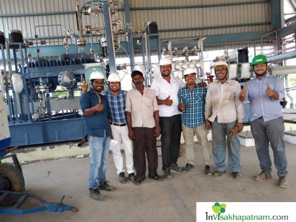 ameena Engineering works near Autonagar Fabrication Equipments Pipe Line Fabrications in Visakhapatnam Vizag
