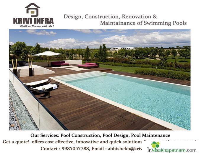 krivi infra Building Constructions Interior works Modular Kitchen Swimming Pool Landscaping Container homes offices