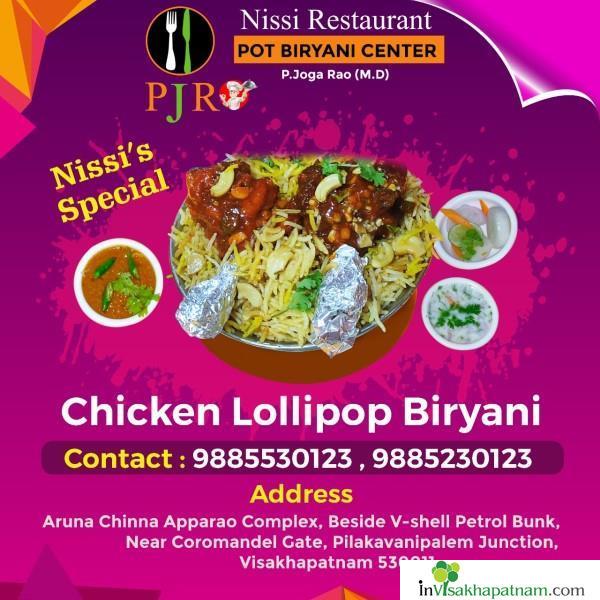 Nissi Restaurant (Pot Biryani Centre) Near Akkayyapalem in Vizag Visakhapatnam