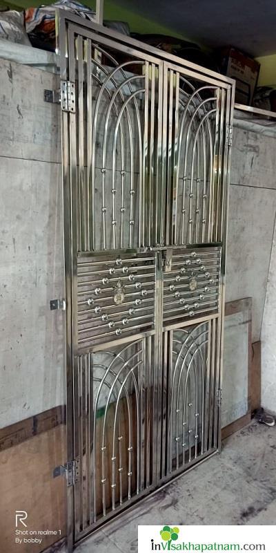 aanjana Steels Fabrication works Stainless Steel Hand Railing vizag visakhapatnam