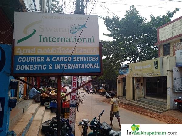Swaraj International Couriers and Cargo Services Near Murali Nagar in Visakhapatnam Vizag