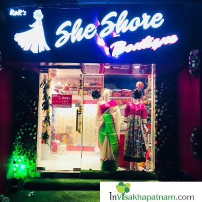 She Shore Boutique Lehengas Suits Sarees Bridal Collection MVP Colony in Visakhapatnam Vizag