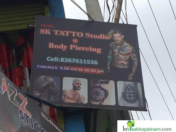 skml sk tattoo studio maddilapalem visakhapatnam vizag