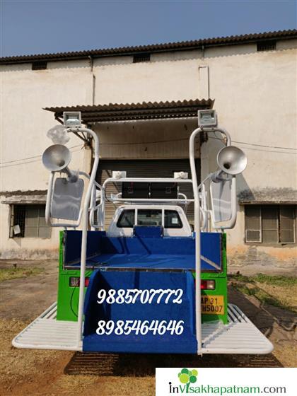 sv engineering bus body building works political campain vans pracharadham vizag visakhapatnam