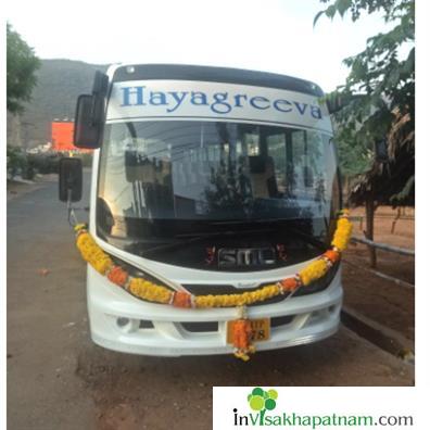 Guru Raghavendra Cool Cabs Luxury Tourist Cabs Bus Maharanipet in Visakhapatnam Vizag