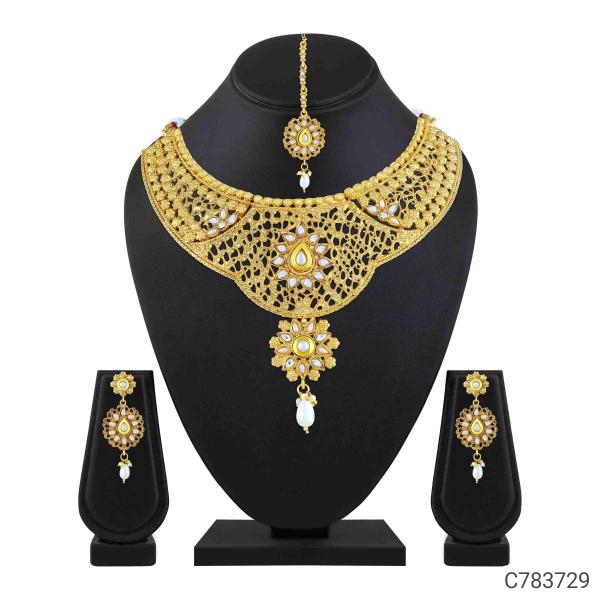 Asmitta Stunning Gold Plated Jewellery Set Sellers In Visakhapatnam, Vizag