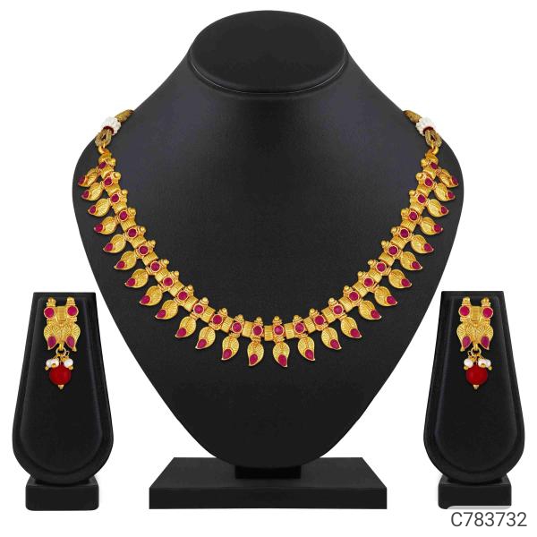Asmitta Stunning Gold Plated Jewellery Set Sellers In Visakhapatnam, Vizag